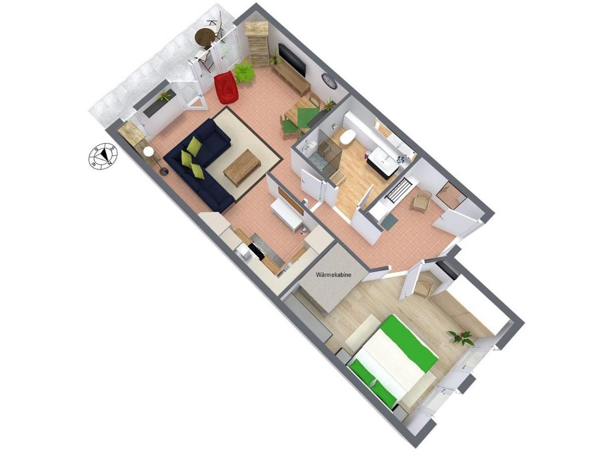 Parkresidenz Am Hafen Wohnung Hf 11 - Meerzeit Zingst Esterno foto